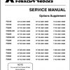 Mitsubishi Forklift FG15K FG25K FG25K HO Schematic Operation Maintenance Service Manual EN 2