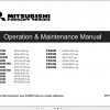 Mitsubishi Forklift FG15N FG18N Operation Maintenance Service Manual EN ES FR 1