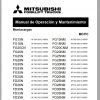 Mitsubishi Forklift FG15N FG18N Operation Maintenance Service Manual EN ES FR 3