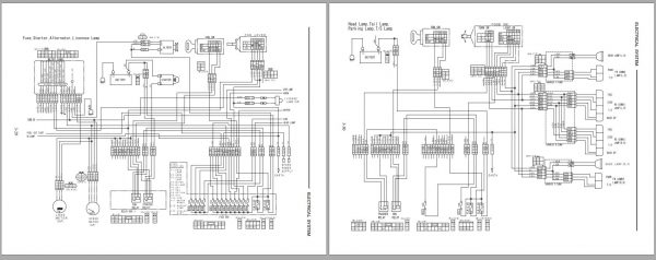 Mitsubishi Forklift FG15ZN Schematic Service Manual EN 2