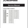 Mitsubishi Forklift FG18K FG20K FG20K HO FG30K FG35K Schematic Operation Maintenance Service Manual PDF EN 2