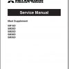 Mitsubishi Forklift FG18ZN FG25ZN Schematic Service Manual EN 1