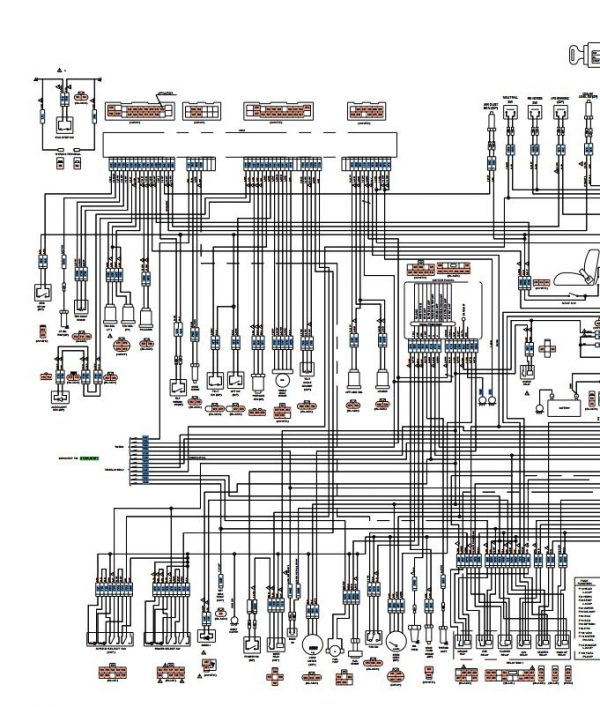 Mitsubishi Forklift FG18ZN FG25ZN Schematic Service Manual EN 3