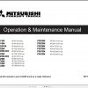 Mitsubishi Forklift FG20CN FG20N FG25N FG30N Operation Maintenance Service Manual EN ES FR 1