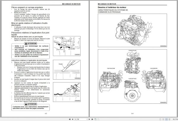 Mitsubishi Forklift FG20CN FG20N FG25N FG30N Operation Maintenance Service Manual EN ES FR 3