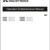 Mitsubishi Forklift FG20S FG25S FG30S Schematic Operation Maintenance Service Manual EN 1