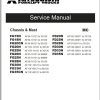 Mitsubishi Forklift FG28N Schematic Operation Maintenance Service Manual EN ES FR 2