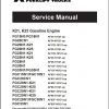 Mitsubishi Forklift FG33N FG35N Operation Maintenance Service Manual EN ES 2