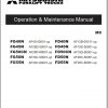 Mitsubishi Forklift FG40N FG45N FG50N FG55N Schematic Operation Maintenance Manual EN 1