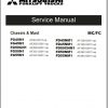 Mitsubishi Forklift FG40N1 FG45N1 FG50CN1 FG55N1 Schematic Operation Maintenance Service Manual EN 1