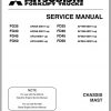 Mitsubishi Forklift FG50C Service Manual EN 1