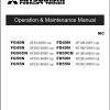 Mitsubishi Forklift FG50CN Schematic Operation Maintenance Manual EN 1