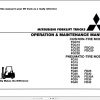 Mitsubishi Forklift FGC10 FGC15 Service Manual EN 1