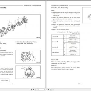 Mitsubishi Forklift FGC18K Schematic Service Manual EN 2