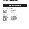 Mitsubishi Forklift FGC20N HO FGC25N HO Operation Maintenance Service Manual EN 2