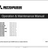 Mitsubishi Forklift FGC28N Schematic Operation Maintenance Service Manual EN 1