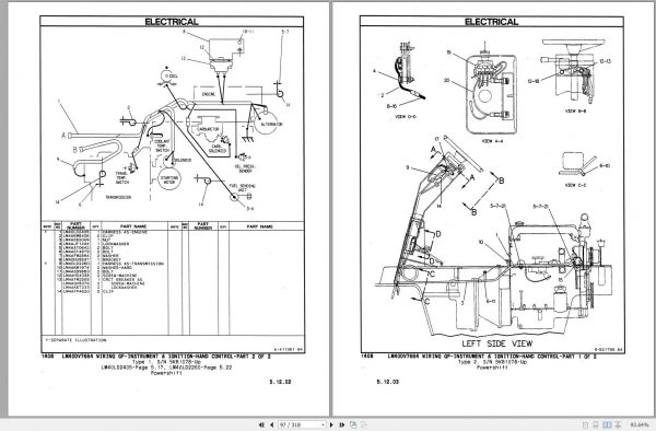 Mitsubishi Forklift FGC33 FGC35 FGC35C FGC40 FGC45 FGC50C PRH Spare Parts Catalog EN 2