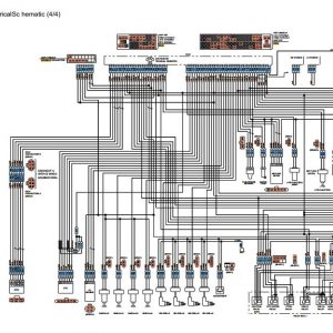 Mitsubishi Forklift FGC33N Schematic EN 1
