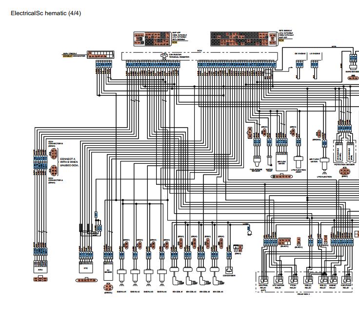 Mitsubishi Forklift FGC33N Schematic EN 1