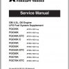 Mitsubishi Forklift FGC45K STC Schematic Operation Maintenance Service Manual EN 2