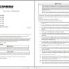 Mitsubishi Forklift FGC45K Schematic Operation Maintenance Service Manual EN FR 2