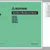 Mitsubishi Forklift OPB20NEXP Schematic Operation Maintenance Service Manual EN 1