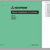 Mitsubishi Forklift OPB20NT Schematic Operation Maintenance Service Manual EN DE FR 2