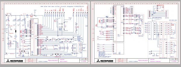 Mitsubishi Forklift OPB20NT Schematic Operation Maintenance Service Manual EN DE FR 3