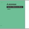 Mitsubishi Forklift OPBM10K Schematic Operation Maintenance Service Manual EN DE ES FR 1