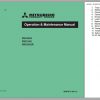 Mitsubishi Forklift PBF25N2 Schematic Operation Maintenance Service Manual EN ES DE FR 1