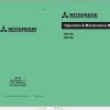 Mitsubishi Forklift PBP16K PBP20K Schematic Operation Maintenance Service Manual EN DE ES FR 1