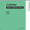 Mitsubishi Forklift PBP20N2R Schematic Operation Maintenance Service Manual EN DE FR 1