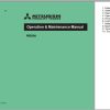 Mitsubishi Forklift PBR20K Schematic Operation Maintenance Service Manual EN FR ES DE 1
