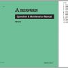 Mitsubishi Forklift PBS20N Schematic Operation Maintenance Service Manual EN 1