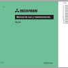Mitsubishi Forklift PBS20N Schematic Operation Maintenance Service Manual EN 2