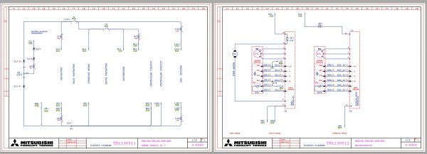 Mitsubishi Forklift PBS20N Schematic Operation Maintenance Service Manual EN 3