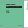 Mitsubishi Forklift PBV20N2 Operation Maintenance Service Manual EN FR DE 2