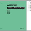 Mitsubishi Forklift PBV20ND Schematic Operation Maintenance Service Manual EN FR DE 1