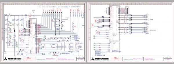 Mitsubishi Forklift PBV25NH Schematic Operation Maintenance Service Manual EN DE FR 3