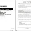 Mitsubishi Forklift PMCR27BM PMCR36BM Operation Maintenance Service Manual EN FR ES 2