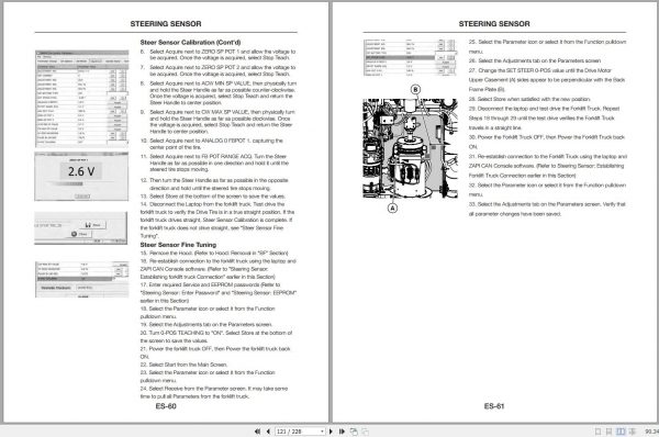 Mitsubishi Forklift PMCR27M PMCR36M Service Manual EN FR ES 2