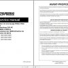 Mitsubishi Forklift PMT45BM Operation Maintenance Service Manual EN FR ES 2