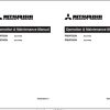 Mitsubishi Forklift PMWR30N PMWR40N Operation Maintenance Service Manual EN 2