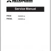 Mitsubishi Forklift PW30 Service Manual EN 1