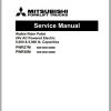 Mitsubishi Forklift PWR27M PWR36M Operation Maintenance Service Manual EN FR ES 1