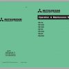 Mitsubishi Forklift RB14KE RB20K Schematic Operation Maintenance Service Manual EN FR ES DE 1