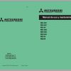 Mitsubishi Forklift RB14KE RB20K Schematic Operation Maintenance Service Manual EN FR ES DE 2