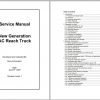 Mitsubishi Forklift RB14N RB25NH Schematic Operation Maintenance Service Manual EN FR DE 2