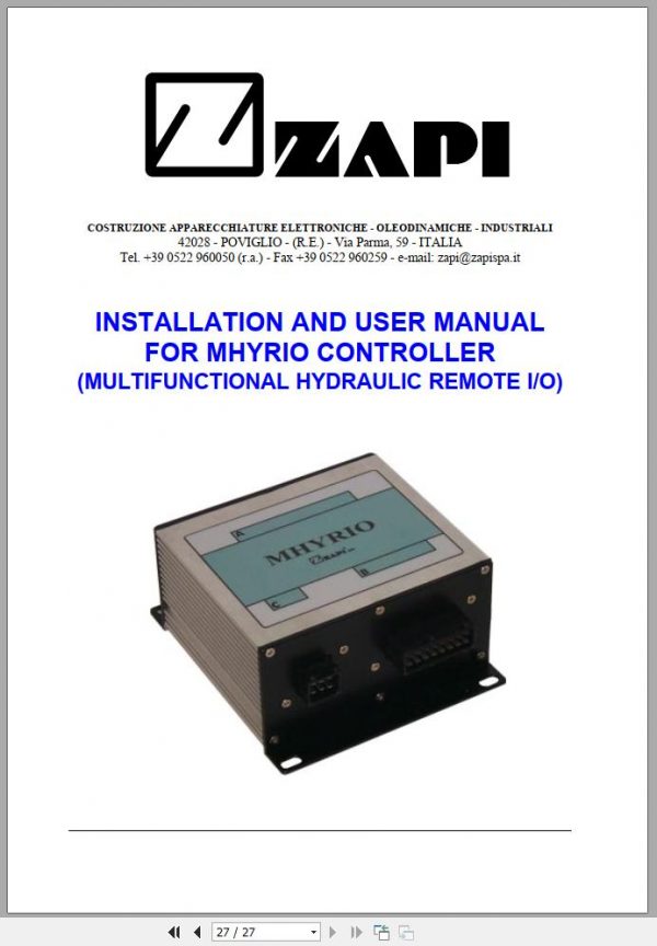 Mitsubishi Forklift RB25KH Schematic Operation Maintenance Service Manual EN 2