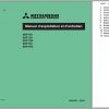Mitsubishi Forklift SBP10N SBP16NS Schematic Operation Maintenance Service Manual EN FR DE 2